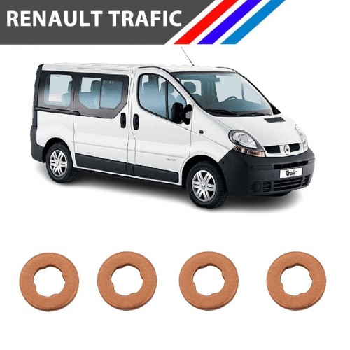 Renault Trafic 2 Diesel 4 Tırnak Enjektör Pulu 4 Adetli Set