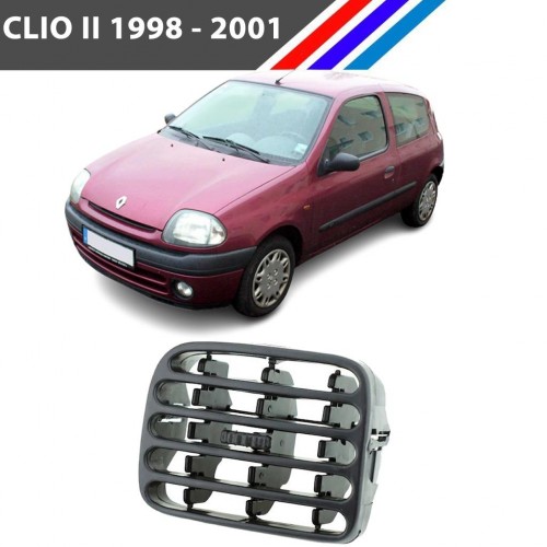 Clio 2 Havalandırma Izgarası Orta Kısım Sağ Taraf Gri 1998 2001