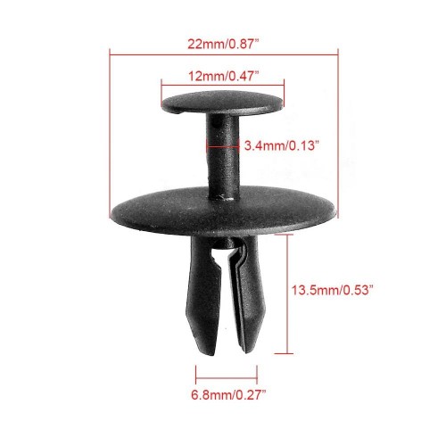 308 İzalatör Davlumbaz iç Aksam Çok Amaçlı Klips 6997T2