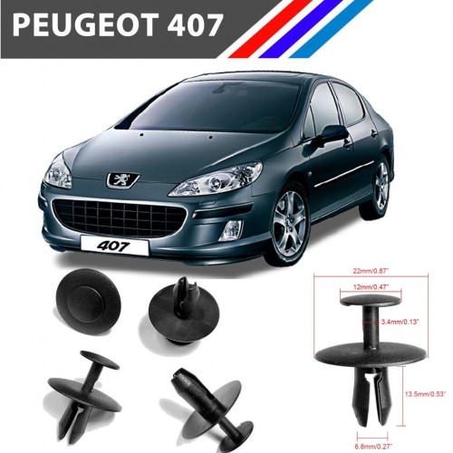 407 İzalatör Davlumbaz iç Aksam Çok Amaçlı Klips 6997T2