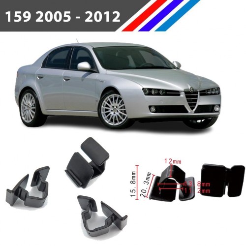 Alfa Romeo 159 Kaput İzalatör Klipsi 2005 - 2012