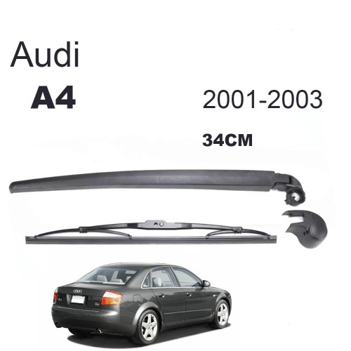 Audi A4 Arka Silecek Kolu ve Süpürgesi Set 2001 2003