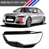 Audi A6 - C7 Ön Sol Led Far Camı Tırnaklı 2011 - 2014