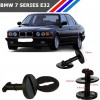 Bmw 7 Series E32 Taban Döşeme Klipsi 51471881521