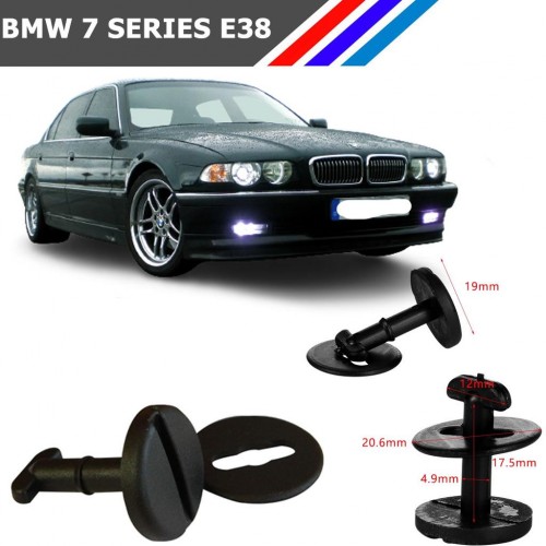 Bmw 7 Series E38 Taban Döşeme Klipsi 51471881521