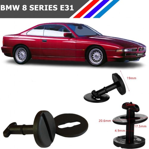 Bmw E31 Taban Döşeme Klipsi 51471881521