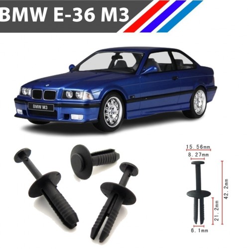Bmw E36 M3 Tampon Klipsi 51111964186
