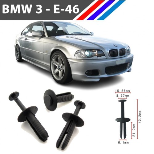 Bmw E46 3 Serisi Tampon Klipsi 51111964186