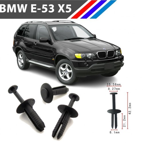 Bmw E53 X5 Tampon Klipsi 51111964186