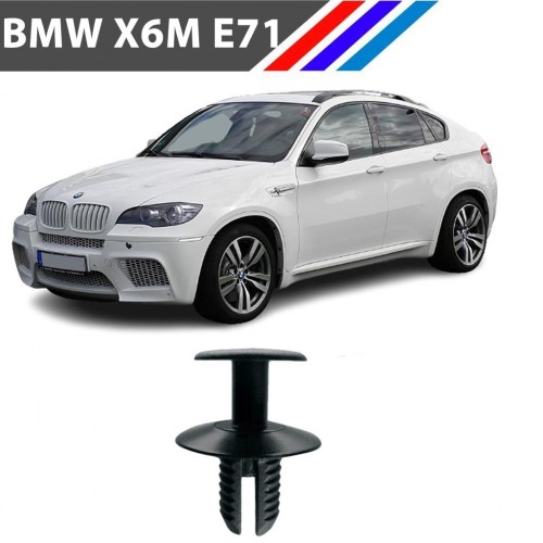 Bmw E71 XM6 Davlumbaz Klipsi