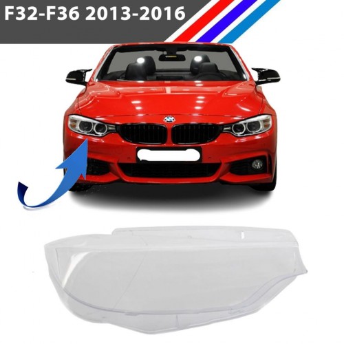 Bmw F32-F36 Ön Sağ Far Camı 2013-2016
