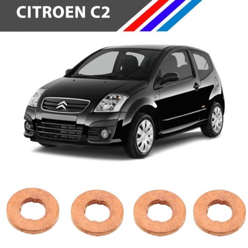 Citroen C2 1.4 HDI Enjektör Pulu 4 Tırnak 4 Adetli Set OTOZET-3313-8