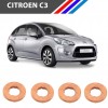 Citroen C3 1.4 HDI Enjektör Pulu 4 Tırnak 4 Adetli Set OTOZET-3313-9