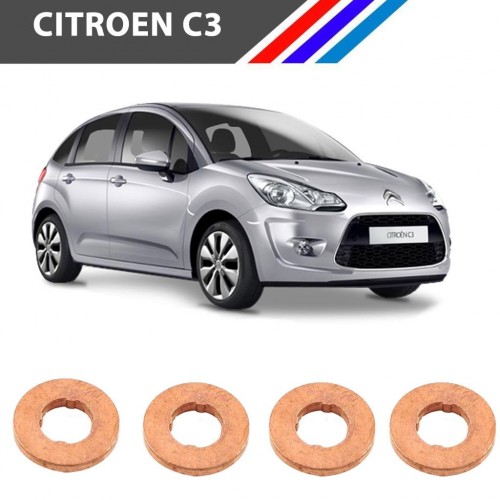 Citroen C3 1.4 HDI Enjektör Pulu 4 Tırnak 4 Adetli Set OTOZET-3313-9