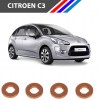Citroen C3 1.6 HDI Enjektör Pulu 4 Tırnak 4 Adetli Set