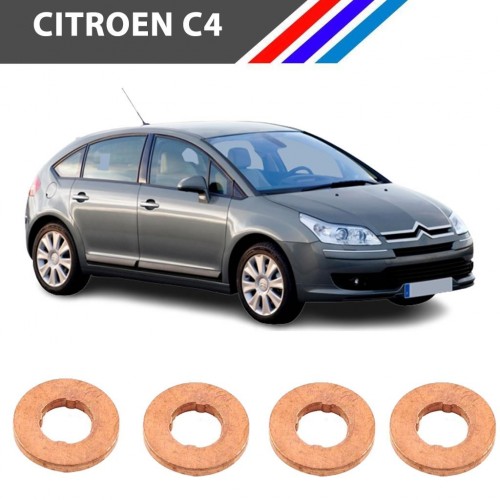 Citroen C4 2.0 HDI Enjektör Pulu 4 Tırnak 4 Adetli Set OTOZET-3313-9