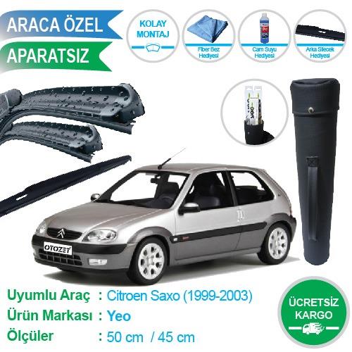 Citroen Saxo Ön ve Arka Silecek Süpürge Seti Çanta Hediyeli