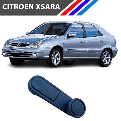 Citroen Xsara Cam Açma Kolu 1 Adet Siyah Renk