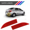 Dacia Logan Arka Tampon Reflektörü 265659019R - 265600427R