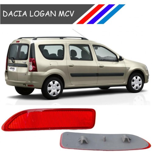 Dacia Logan MCV Arka Tampon Reflektörü 8200751779 - 8200751778