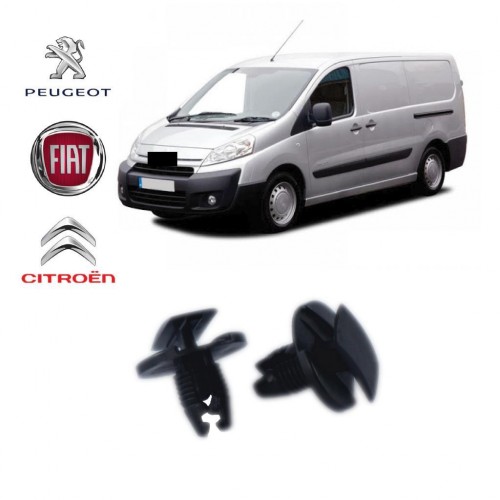 Expert scudo jumpy 3 07-2013 çamurluk ve davlumbaz klipsi 8565.53