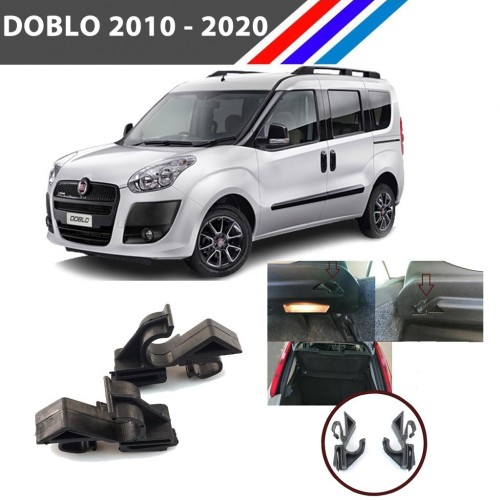 Fiat Doblo Bagaj Pandizot Braket Tutucu 2 Adetli Takım 71719953
