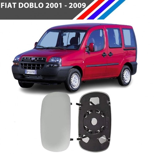 Fiat Doblo Dış Ayna Camı Isıtmalı Sağ veya Sol Uyumlu 1 Adet 2001-2009