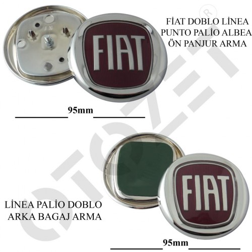 Fiat Doblo Ön Arma Arka Arma Takım 95 mm