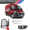 Fiat Ducato 3 Kasa Sol Dış Ayna Alt Küçük Camı Sürücü Tarafı