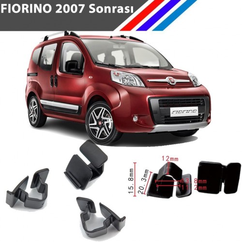 Fiat Fiorino Kaput İzalatör Klipsi 2007 Sonrası