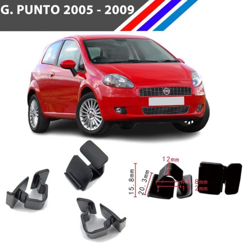 Fiat Grande Punto Kaput İzalatör Klipsi 2005 - 2009