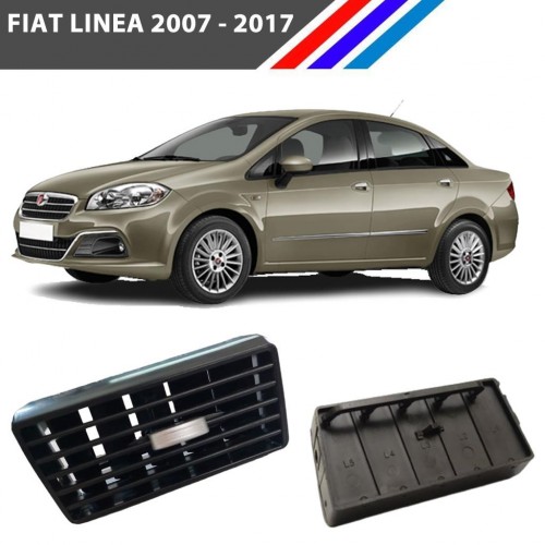Fiat Linea Havalandırma Izgarası Yan Köşe Kısım Sol Krom Düğmeli