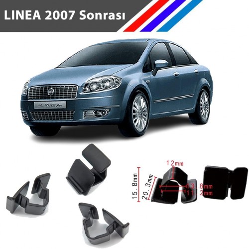 Fiat Linea Kaput İzalatör Klipsi 2007 Sonrası