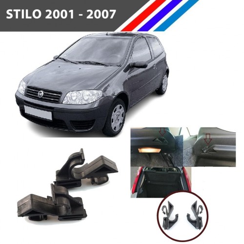 Fiat Stilo Bagaj Pandizot Braket Tutucu 2 Adetli Set 2001 2007