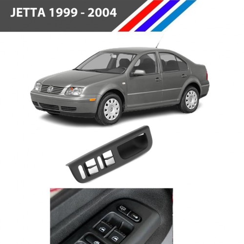 Jetta Cam Anahtar Çerçevesi Sol Taraf Siyah Renk