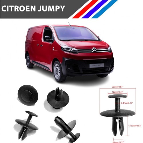 Jumpy İzalatör Davlumbaz iç Aksam Çok Amaçlı Klips 6997T2