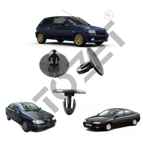Laguna Megane Clıo Bagaj Halı Klipsi  7703077177