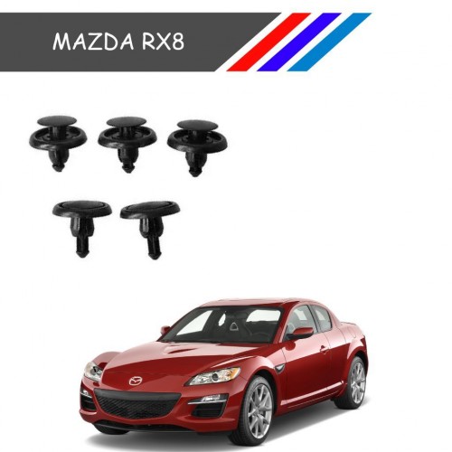 Mazda RX 8 Bagaj Halı Klipsi 9046707164