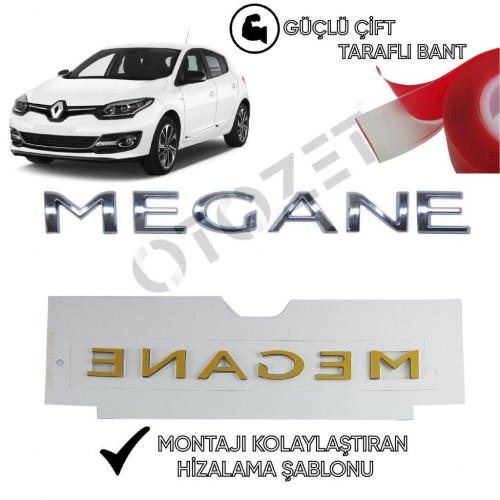 Megane 3 Arka Bagaj Yazı Megane III Yazı 908897337R