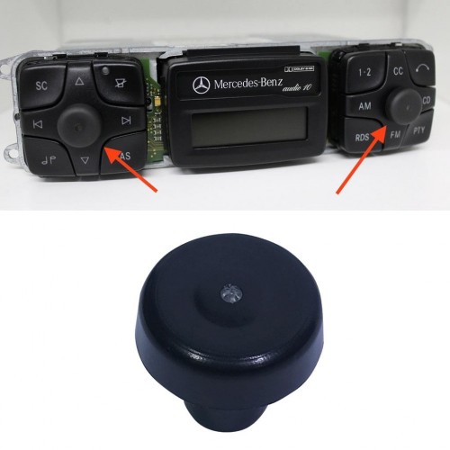Mercedes Audio 10 için Radyo Düğmesi BE4400 BE4500 BE3210 1 Adet