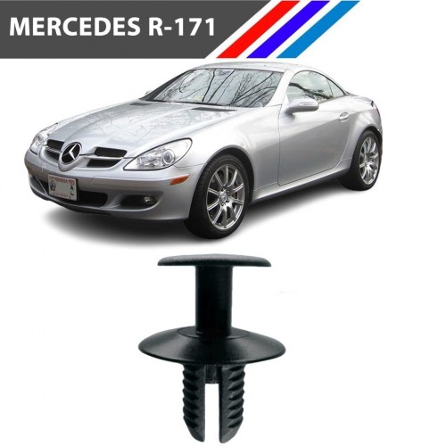 Mercedes R-171 SLK Class Davlumbaz Klipsi