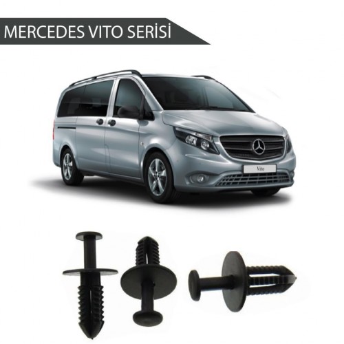 Mercedes Vito Serisi Tampon Klipsi