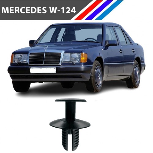 Mercedes W124 E Class Davlumbaz Klipsi