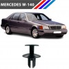 Mercedes W140 S Class Davlumbaz Klipsi