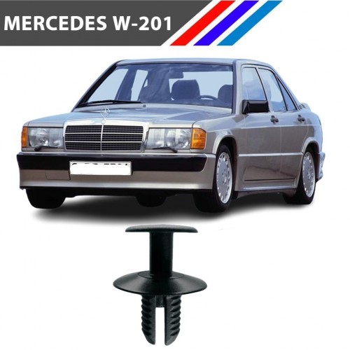 Mercedes W201 190 Class Davlumbaz Klipsi