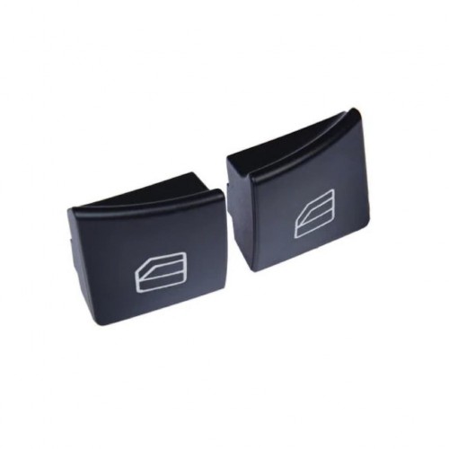Mercedes W204 W212 Cam Açma Düğme Kapağı İkili Set