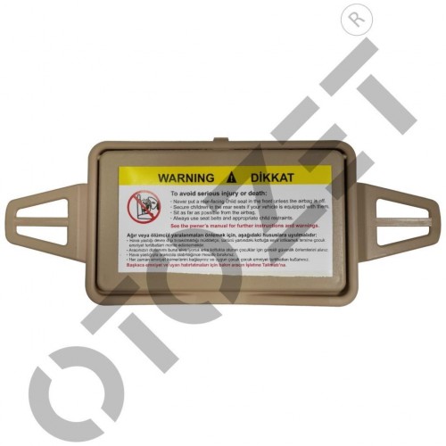Mercedes W210 W211 Güneşlik Kapağı Bej Renk 1 Adet 2108102510