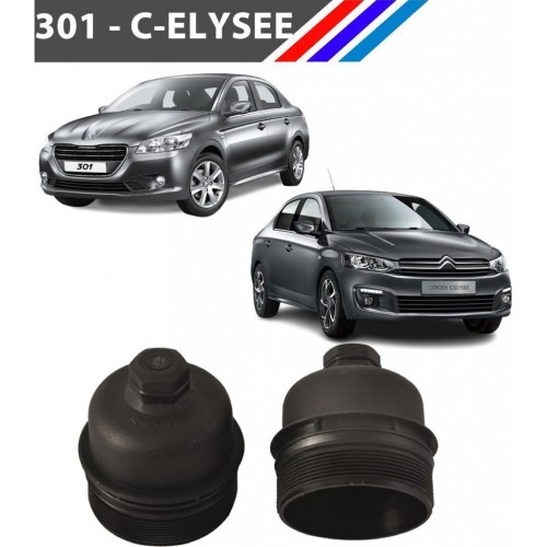 OTOZET 301 - C-Elysee 1.6 HDI Yağ Filtre Kabı Yan Sanayi 2S6Q6737AA