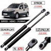 OTOZET Bipper Nemo Fiorino Bagaj Amortisörü Sağ Sol Takım 8731V0