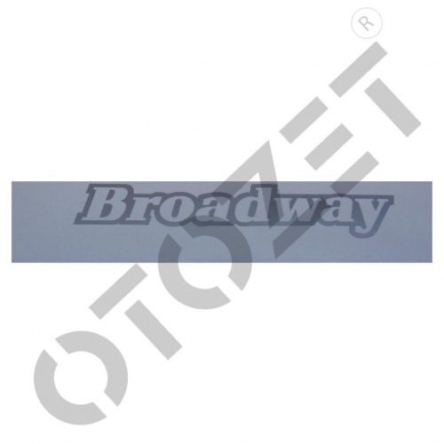 OTOZET Broadway Arka Bagaj Yazı 7702247301